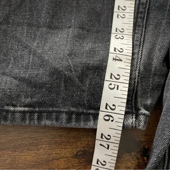 Abercrombie & Fitch Curve Love High Rise Mom Jean Black size 24 - Picture 11 of 13